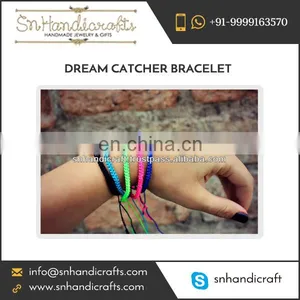 Different Color Macrame Dream Catcher Bracelet From Genuine Seller thumbnail-1