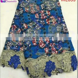 Wax Print Fabric African African Wax Prints Fabric 6 Yards Wax Lace WL035 thumbnail-5