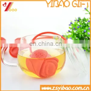 100% Food Safe Flower Shaped Silicone Tea Infuser/Infuser Tea for Promotional thumbnail-2