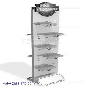 Luxury Metal Jewelry Free Standing Floor Display thumbnail-3