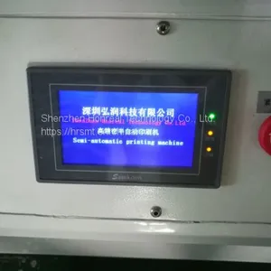 Electric Flat Bed PCB Board Printer Silk Screen Printing Machine for Sale thumbnail-3