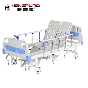Elderly Care Equipment Manual Adjustable Bed With Toilet for Disabled Patient thumbnail-2