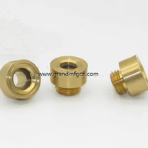Metric Thread M16x1.5 M18x1.5 M20x1.5 M22x1.5 M24x1.5 Brass Oil Sight Glass Indicator thumbnail-4