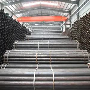 Tianjin Shengteng BS 1387 / ASTM A53 Mild Black Structure Steel Pipe thumbnail-3