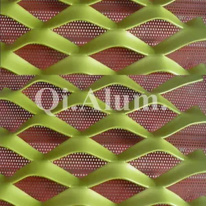 Aluminum Ceiling Expanded Metal Mesh China PVDF Paint Panel thumbnail-2