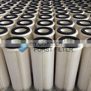 Industrial 220*505mm Pleated Bag Filter Cartridge For Dust Collector thumbnail-3