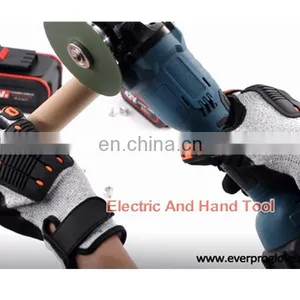 ANSI A2 Cut Resistant Winter Thermal Safety Impact Gloves thumbnail-3