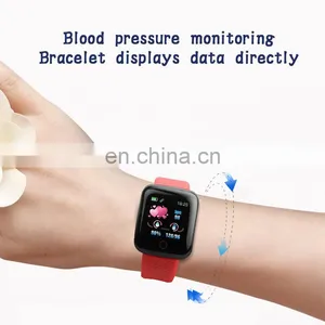 Sport Smart Watch Latest 2021 Shenzhen OEM 116Plus Ladies Sport Bracelet Wristband Waterproof Fit Bit Android Smart Watch Phone thumbnail-3