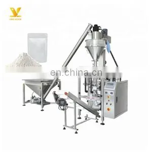 Low Cost Automatic Spice/flour/milk/pepper/powder Doypack Pouch Vertical Packing Machine thumbnail-1