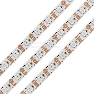 5V Led Strip Smd5050 Rgb Ws2812b Led Light Strip 60LEDs for Decoration thumbnail-1