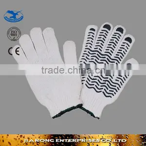 China Wholesale PVC Dotted Cotton Knitted Working Gloves LG074 thumbnail-1