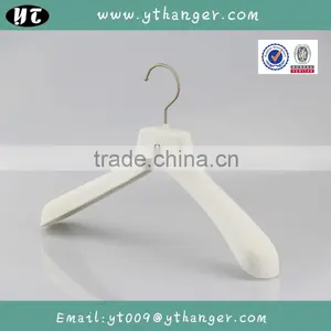 HA6880 White Cheap Plastic Hanger Non Slip Clothes Hanger thumbnail-2