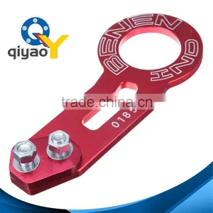 Billet Aluminum Quick Release Car Towing Hook Cover For Honda Mazda Toyota thumbnail-3