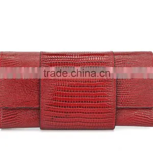 High Grade Lizard Wallet High Capacity Cow Leather Long Style Wallet Multi Bags Purse Male Fashion Women Money Bag thumbnail-3