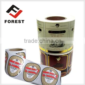 Wholesale Wine Label, Beer Label, Custom Rolled Wine Label thumbnail-1
