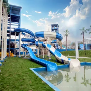 Water Park Large-scale Combined Slide Equipment Manufacturing thumbnail-3
