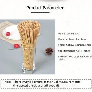 Wholesale Bamboo Stick Wholesale Incense 1.4mm Bamboo Stick Bamboo Incense Core Round Bamboo Stick Bamboo Stick With Gum Powder thumbnail-2