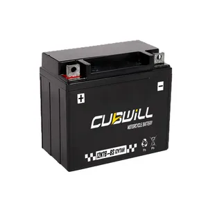 Superior Quality Lead Acid 12N7BL-BS Maintenance Free Motorcycle Battery thumbnail-3