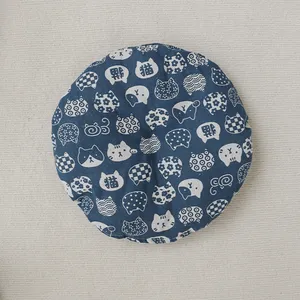 Luxury Round Plush Pet Bed With Removable Cover for Cats and Puppies thumbnail-2