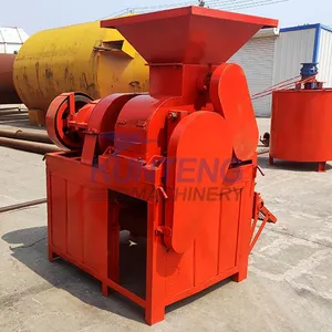 Smoke Free Industrial Wood Sawdust Sponge Iron Coconut Shell Fire Log Charcoal Briquette Machine EPC thumbnail-4