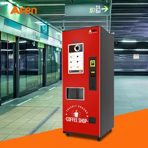 AFEN High Quality Commercial Grade Automated Steel Coffee Vending Machine Small Combo Vending thumbnail-4