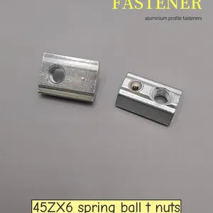 Roll in T-Slot Nut With Spring Loaded Ball thumbnail-2