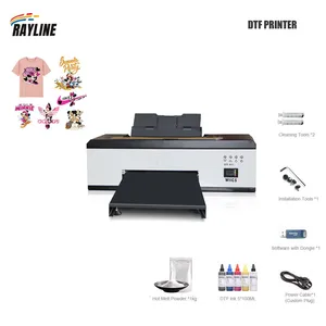 DTF Printer Direct to Film Printing Machine, Desktop DTF Transfer Printer for T Shirt Cotton Polyester Garment Printing thumbnail-5