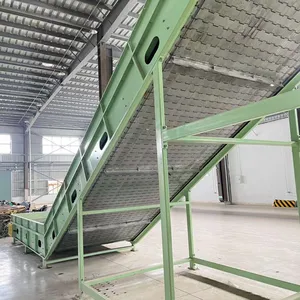 Custom 304 Stainless Steel Chain Plate Climbing Heavy-duty Carbon Steel Chain Plate Elevator Feeding Conveyor thumbnail-2