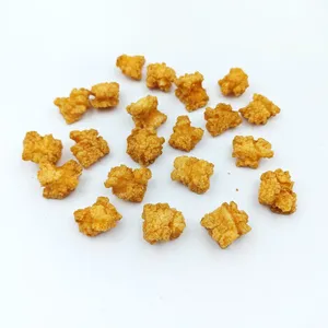 Crunchy Mexican BBQ Flavor Fried Rice Crackers Small Kyostone Shaped Mini Clusters for Wholesale Distributors thumbnail-1
