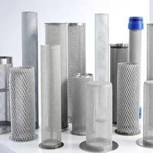 304 Stainless Steel Filter Cartridge, 20 Micron, 10-inch, 222 O-Ring, 150 PSI, Standard Compliant thumbnail-2