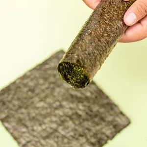 10 Sheets of Nori Seaweed for Hand-rolled Sushi, Sold by the Manufacturer. thumbnail-4