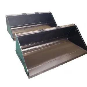 Skid Steer Bucket Attachment for Soil Sand Gravel and Debris Loading Handling thumbnail-3