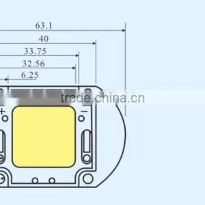 150lm/w 100W High Power LED Light Bridgelux H1 45mil Chip With 5 Years Warranty thumbnail-6