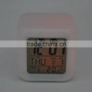 Decorative Digital Clock, Color Changing Digital Clock, Wholesale Digital Clock thumbnail-4