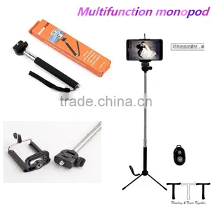 Multifunction Colorful Portable Mini Selfie Stick Monopod for Iphone for Samsung Monopod thumbnail-2