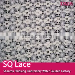 2016 Wholesale Cotton Lace Fabric Chemical Lace for Making Dresses thumbnail-1