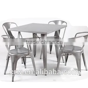 DT-4042 Indoor Furniture Cheap Metal Table thumbnail-4