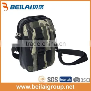 2016 Mini Messenger Bag Camouflage Canvas Phone Storage Bag thumbnail-1