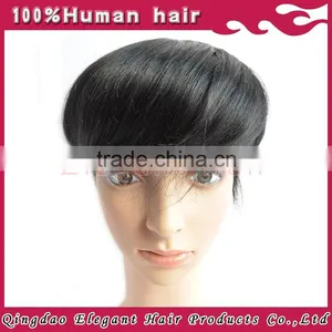 Best Selling 6 Inches Natural Indian Hair Men Hair Toupee thumbnail-3