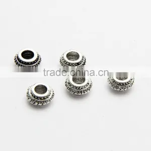 Wholesale Pdora New Style DIY Large Hole Drum Shape Zinc Alloy Beads thumbnail-5