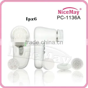 6 in 1 Electric Facial Cleaning Brush thumbnail-1