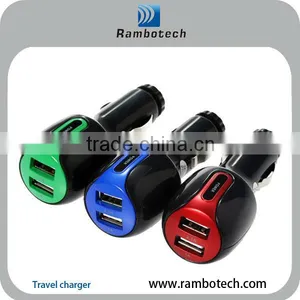 With Usb Power Port for Ipad Iphone Smartphone Power 2 Port Usb Car Charger 12v thumbnail-1