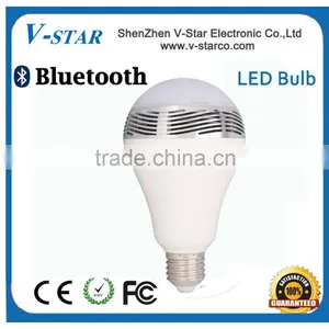 Bluetooth LED Bulbs, Seven Color Free to Change, With Built- in Speaker, Enjoy High Quality Music. App Supports Android thumbnail-3