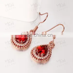 2015 New Latest Design Indian Gold Jhumka Crystal Earring for Young Women thumbnail-1