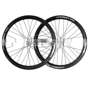 Full Carbon 26er Fat Bike Wheels ,65mm Width Clincher Wheels thumbnail-1