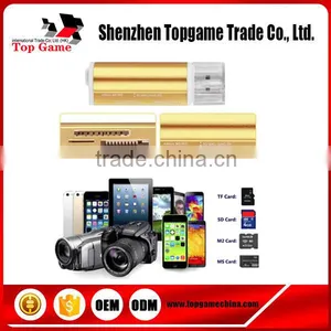 2.0 USB Interface and SM Card ,MMC Card,SD Card,XD Card ,CF Card LighterType Card Reader thumbnail-3