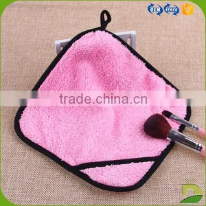 100% Microfiber Soft Square Makeup Cleansing Cloth thumbnail-4