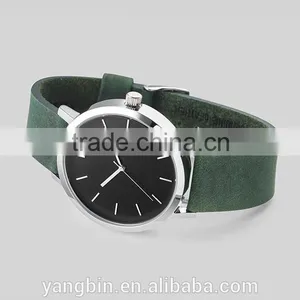 High Quality Stainless Steel Leather Straps Watch With Removable Strap thumbnail-3