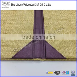 Fashion A4 PU Leather 6pages Menu Cover thumbnail-4