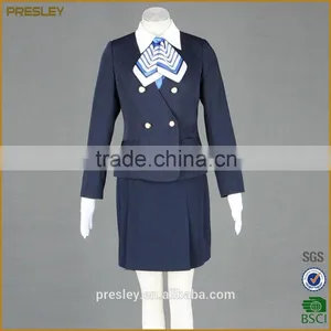 Fashion Elegant Hotel Reception Uniform Women Lady's Slim Fit Hotel Uniform Office Uniform thumbnail-5